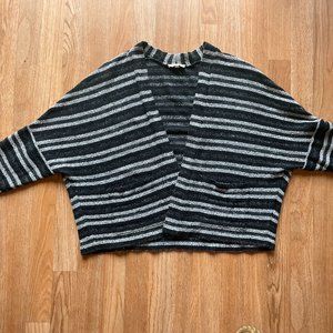 Madewell cozy cocoon striped cardigan